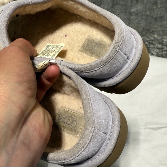 UGG Shearling SLIDE Sz 6 Lilac - Picture 11 of 16